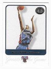 2001 Fleer Greats of the Game Kerry Kittles Villanova Wildcats Basketball #47