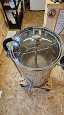 Home Brew Mash Kettle Beer Brewing Dispenser Tap 3000 W 50L LCD Stainless Steel