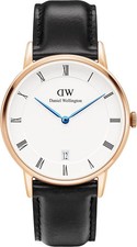 Daniel Wellington Dapper Sheffield Rosegold Womens Analog Dress Watch DW00100092