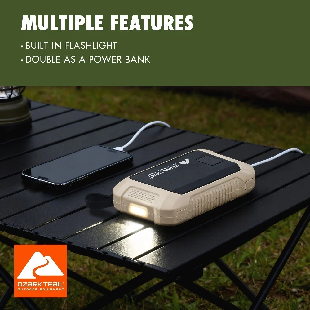 10400mAh Rechargeable and Portable 3-Temperature Hand Warmers for Camping, Gray, - thumbnail 3