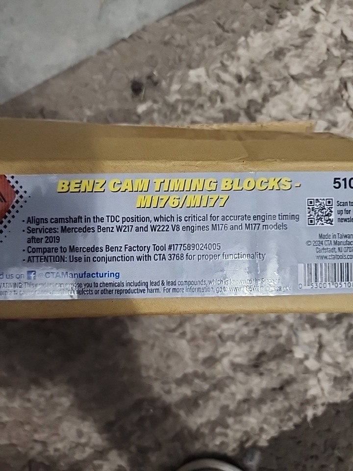 BENZ CAM TIMING BLOCKS-M176/M177.These blo