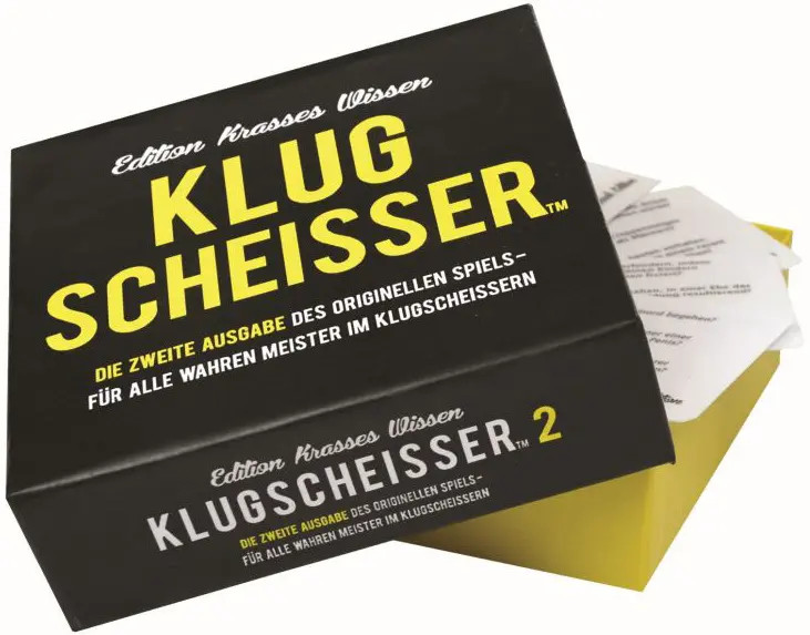 KLUGSCHEISSER - Edition Krasses Wissen - 2. Edition | Partyspiel | Neu + OVP - Bild 9
