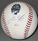 Christian Yelich "Yeli" signed 2018 NL MVP Logo Baseball MLB Brewers JSA & USASM