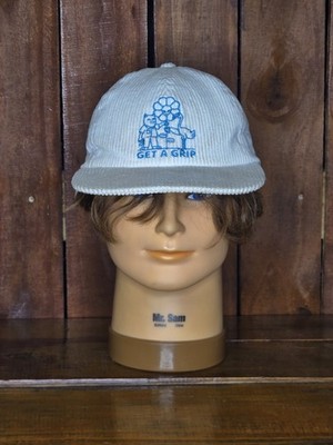 Ripndip Get a Grip White Corduroy Strapback Hat