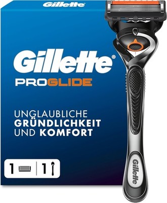 Gillette Fusion5 Proglide Rasierer Herren   Inkl. 1. Nassrasierer, 1