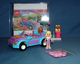 FRIENDS, STEPHANIE'S COOL CONVERTIBLE SET 3183 - LEGO - 2012 - USED