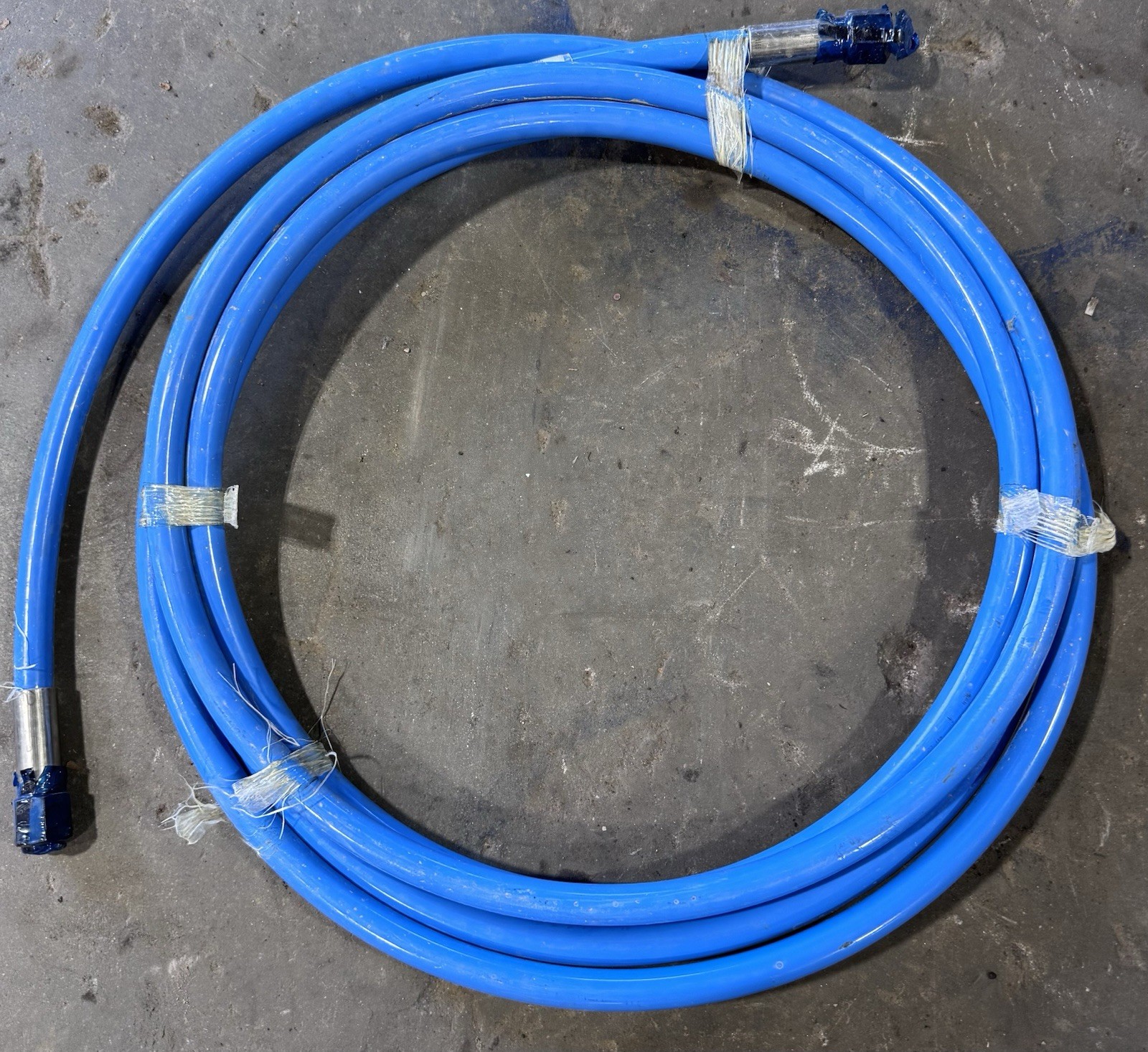Parker Polyflex 2440N Ultra High Pressure Hose 25 FT 1/2" ID 20300 PSI NOS Open