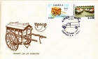 Dr Jim Stamps Peru America UPAEP Postal Transportation 1995 2v Set FDC