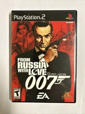 From Russia With Love 007 PlayStation 2 Video Game Manual & Case