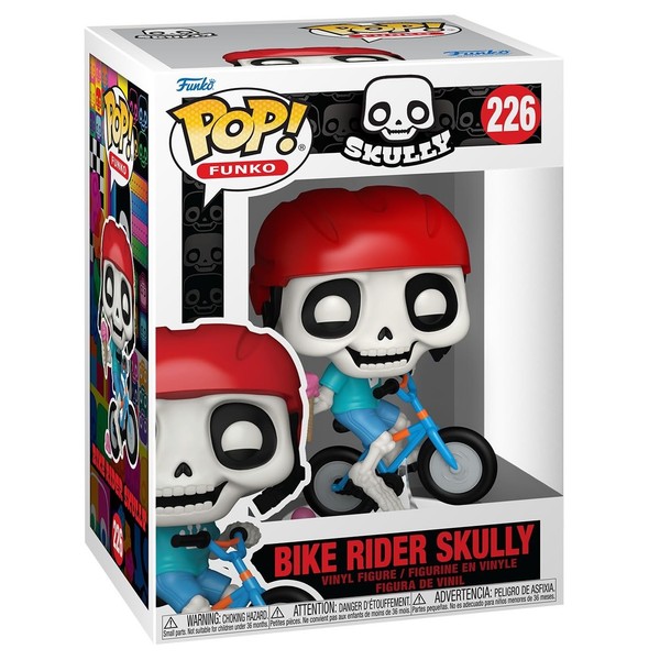 Funko Pop! Icons: Bike Rider Skully - Collectable Vinyl Figure - Gift Idea - Off-image