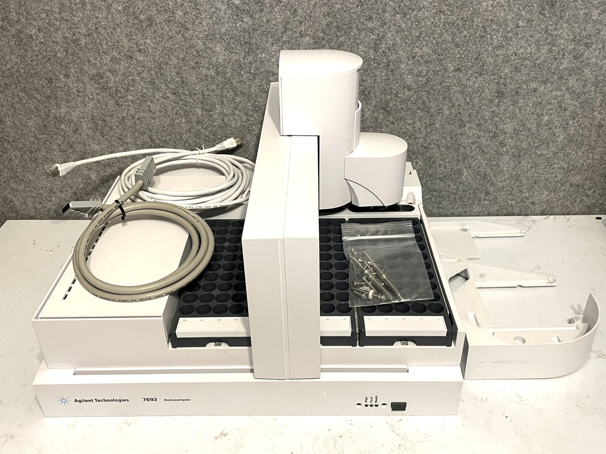 Agilent 7693 G4520A 150 Vial Autosampler Bar Code Reader/Mixer