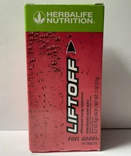 Herbalife Liftoff Pomegranate Berry Burst 10 Tablet，Boot Of Energy，Clears Mind