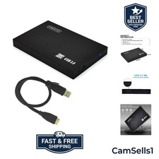 Lightweight 160GB USB 3.0 External Hard Drive - Fast Data Transfers Included