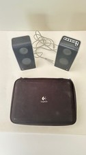 Logitech V20 USB Powered Notebook Laptop Speakers with Zippered Case