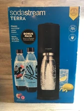 SodaStream Terra Sparkling Water Maker Bonus Pack - 3 Bottles and 1 Cartridge