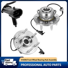 2X Front Wheel Bearing Hub Assembly for 2007-2013 Chevy Silverado 1500 Escalade