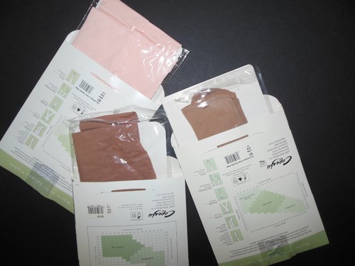 NEW/PKG CAPEZIO 1811 BODYTIGHTS Nude LSN SUN BPK 4 colors Transition feet tactel - Picture 2 of 8