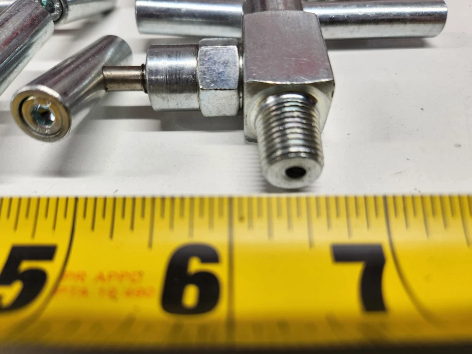 (Box of 5) 1/2" PIC Needle Valve Carbon Steel FIP X MIP NV-CS-1/2-HS-180-MXF - Image 2 of 3