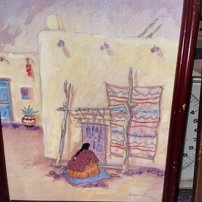 2 VINTAGE JUSTIN COOPERSMITH PAINTINGS. see description | eBay