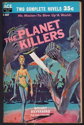We Claim These Stars! / The Planet Killers (Ace Double D-407) Pulp Paperback GD