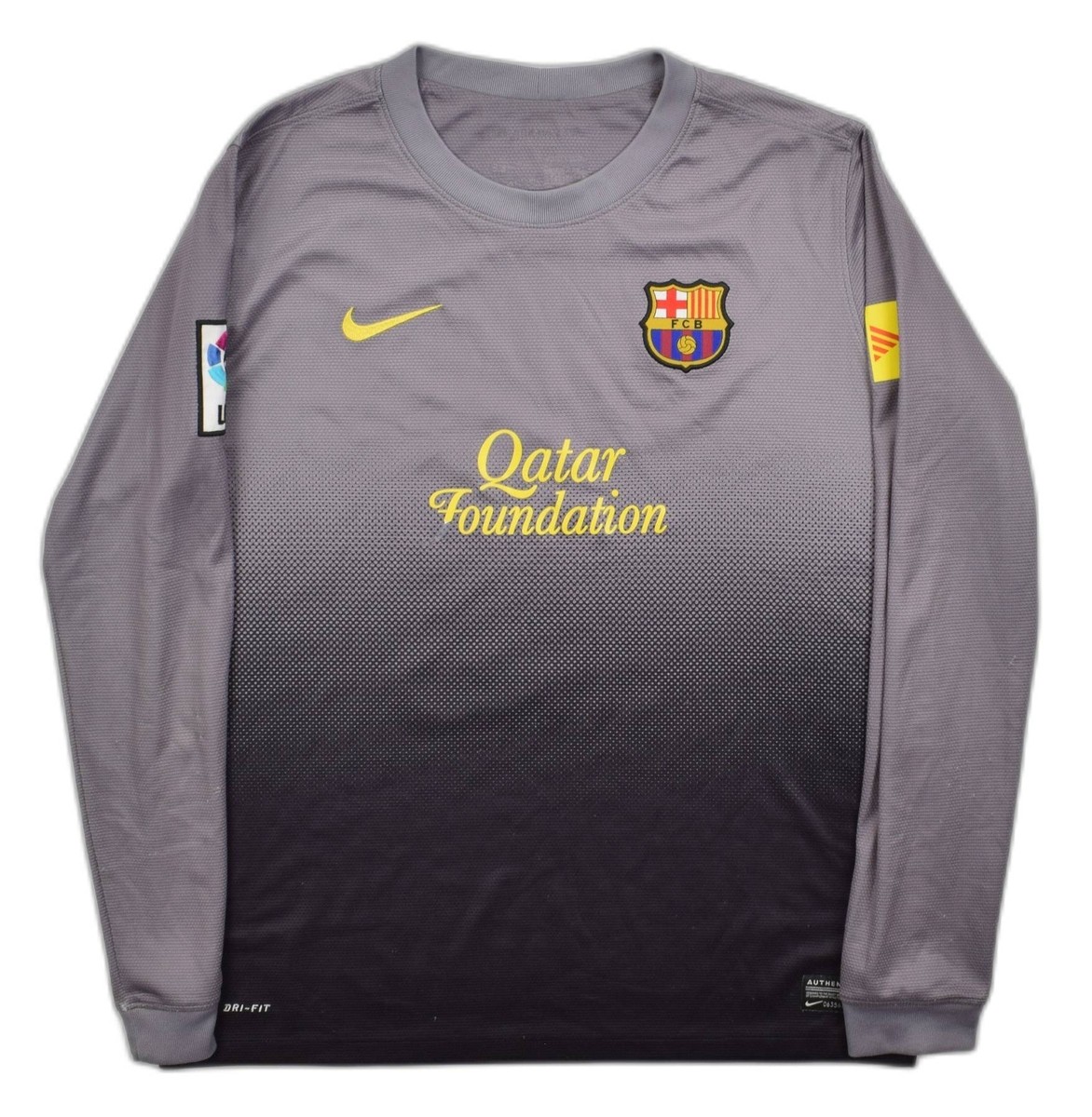 Nike 2012-13 FC BARCELONA LONGSLEEVE SHIRT TRIKOT XL.BOYS | eBay