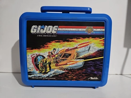 Vintage 1988 GI JOE Hasbro TIGER FORCE Aladdin Lunchbox ARAH Real American Hero