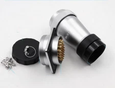 WS55 40-pin 10A+25A 500V Aviation Industry Plastic Hose Plug Square Socket