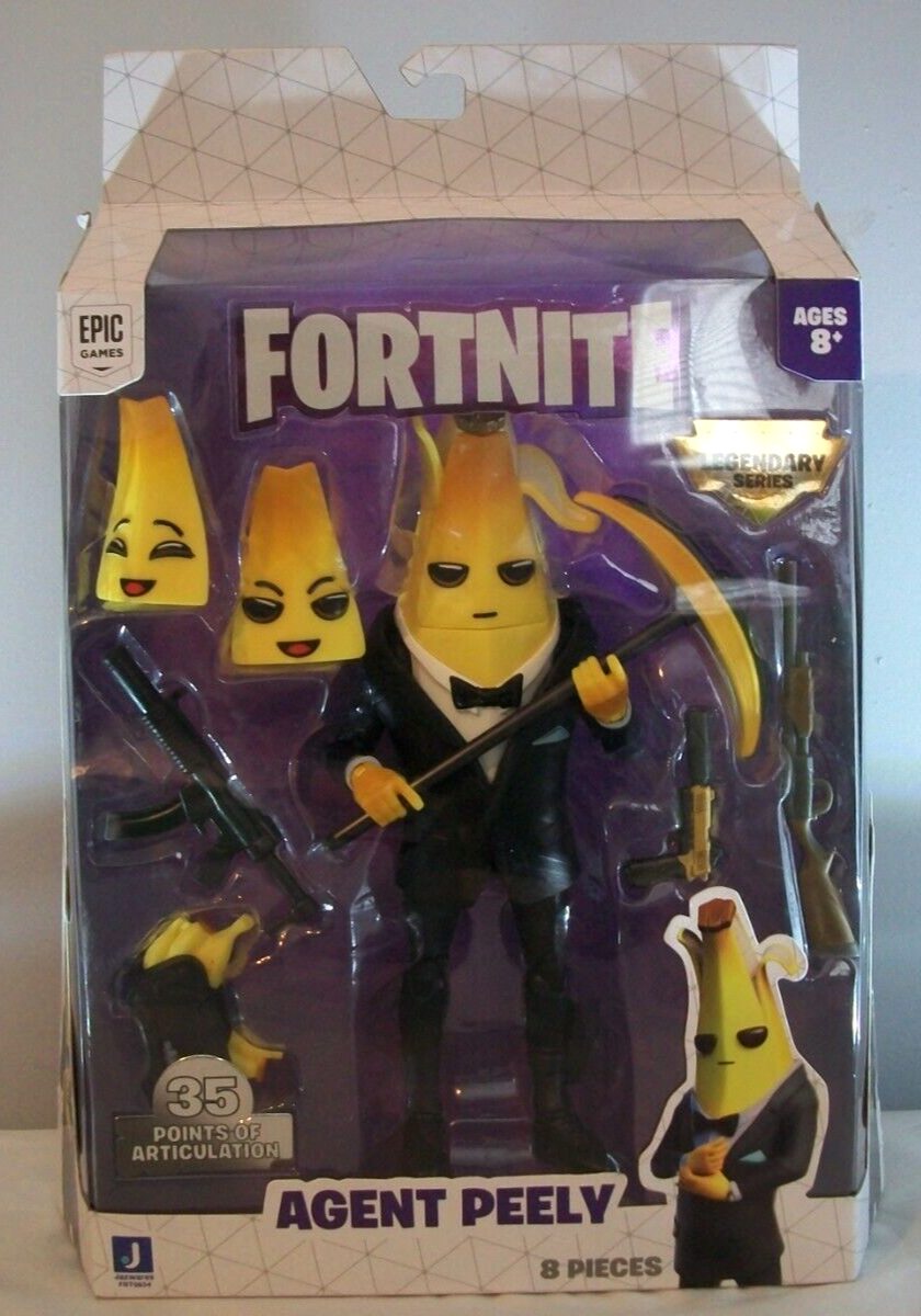 Fortnite Legendary Series AGENT PEELY Tuxedo Rare Jazwares New Sealed
