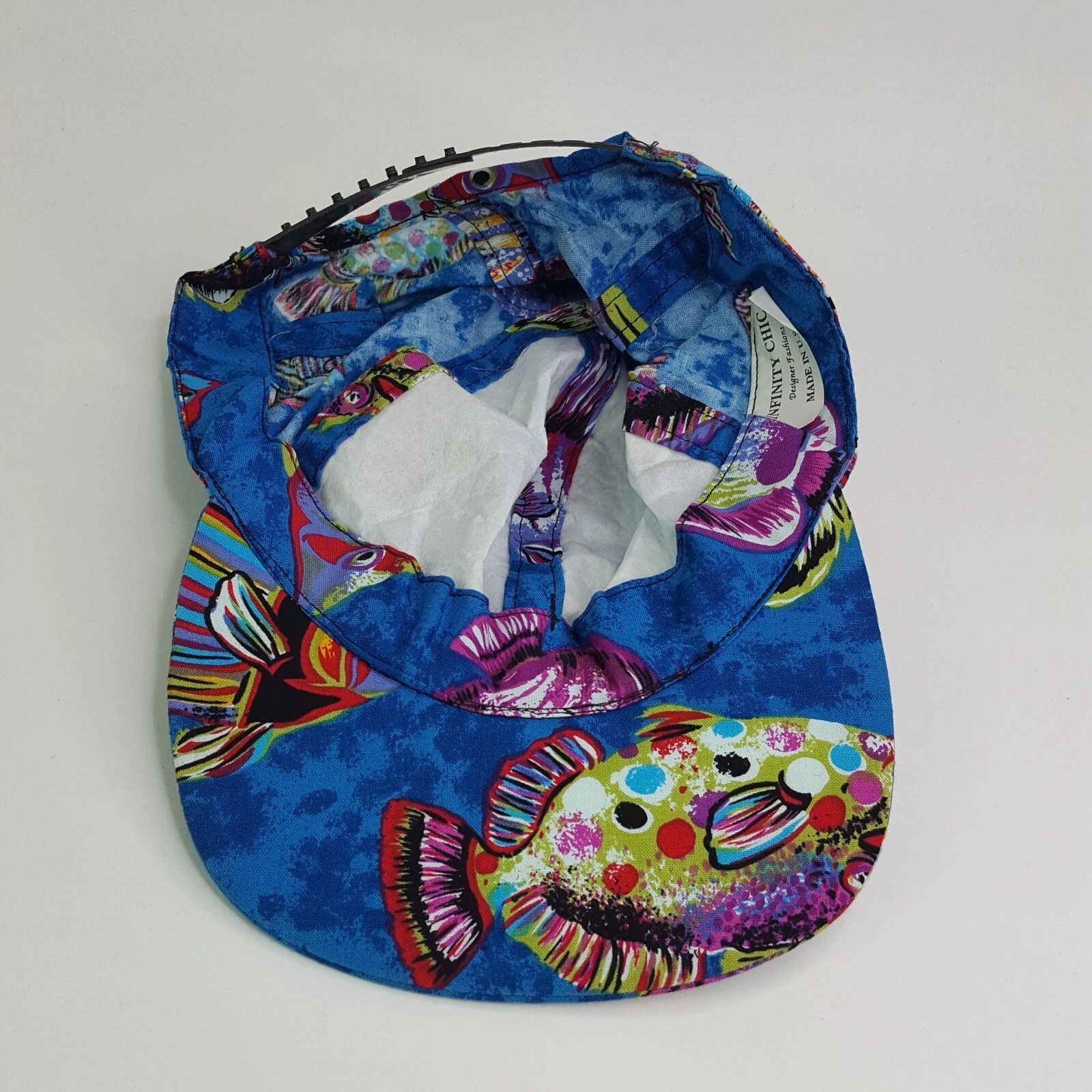 Vintage Tropical Fish USA Snapback Adjustable AOP Hat Baseball Cap Retro 90s