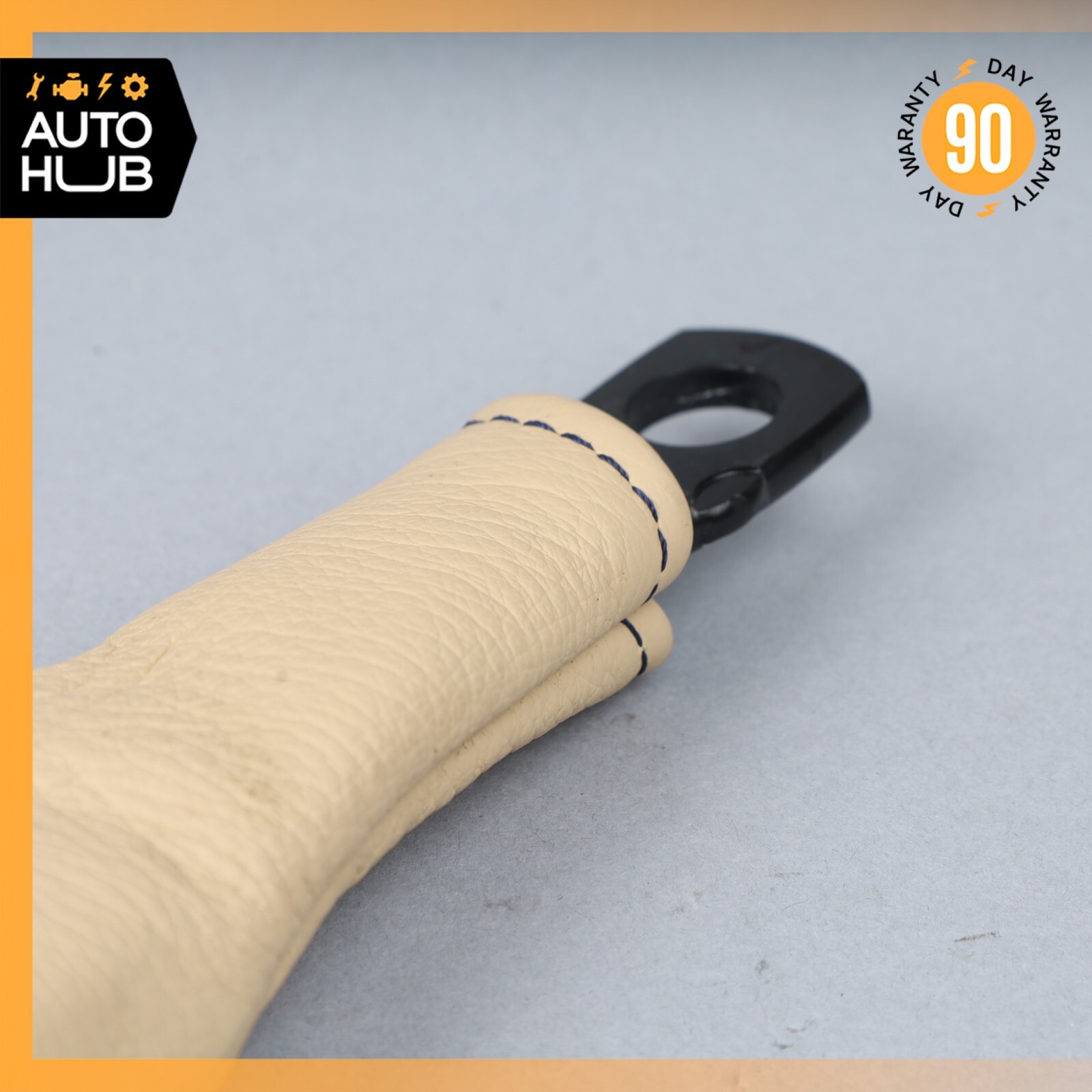 08-19 Maserati GranTurismo M145 Front Left or Right Seat Belt Buckle Beige OEM