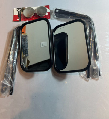 Justtop Door Mirrors, Side View Mirrors for Jeep Wrangler - 2 Pack