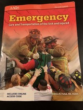 Emergency Care And Transportation Of The Sick And Injured By Aaos American Academy Of Orthopaedic Surgeons 2016 Hardcover Revised Edition For Sale Online Ebay