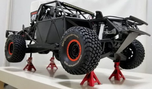 Metal 6Ton Jack Stands For 1/10 RC Car Crawler Axial TRX-4 RC4wd D90 Wraith 2pcs - Picture 6 of 13