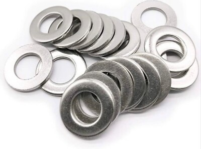 (1,000) 3/8” Stainless Steel Flat Washers (18-8 Stainless) | eBay