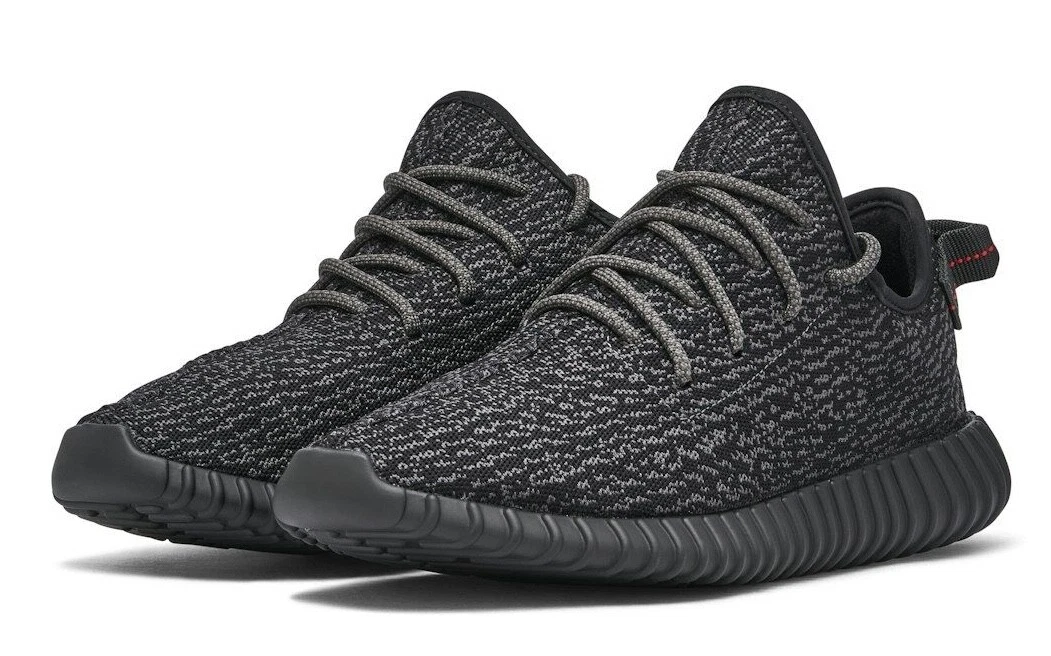 Sneakers Adidas Yeezy Boost 350 Pirate nere BB5350 scarpe da ginnastica originali taglia uomo