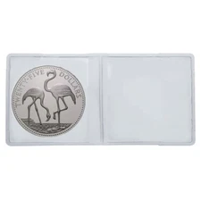 25-double coin sleeves-double coin pockets-LINDNER-4027-coins-up to-60-mm