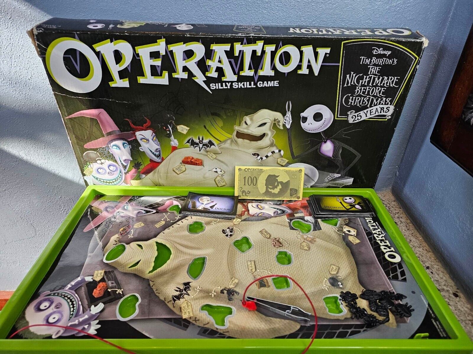 2018 OPERATION®: The Nightmare Before Christmas 25 Years-Incomplete Game