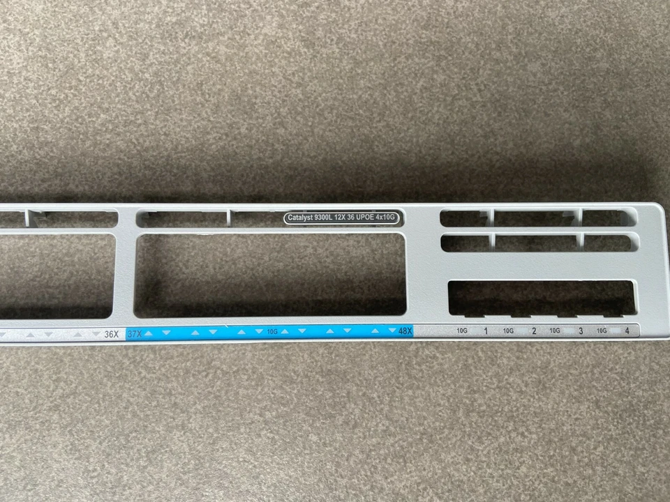 Cisco Catalyst C9300L-48UXG-4X-A 12X 36 UPoe 4x10G Faceplate for Replacement  - Image 3 of 4