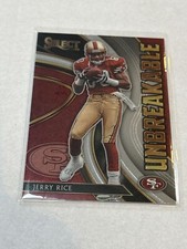 2020 Panini Select #U8 Jerry Rice Unbreakable NM