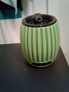philips green portable speaker