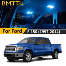 10x Blue Led Interior Dome Lights For Ford F-150 1997-2014 Package Kit Tool 10x Blue Led Interior Dome Lights For Ford F-150 1997-2014 Package Kit Tool