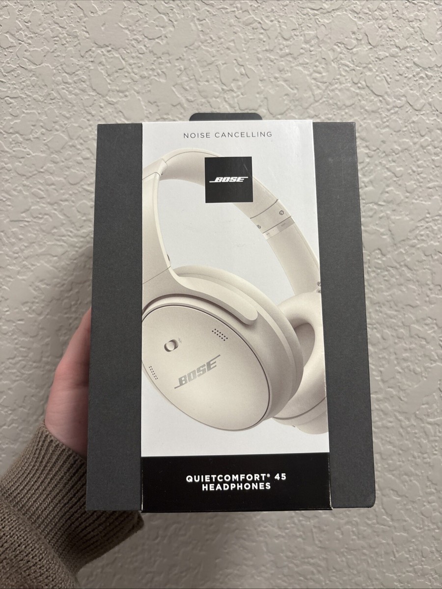 BOSE QuietComfort 45 headphones ホワイトスモーク Bose QuietComfort 45 Wireless Noise Cancelling Over the Ear