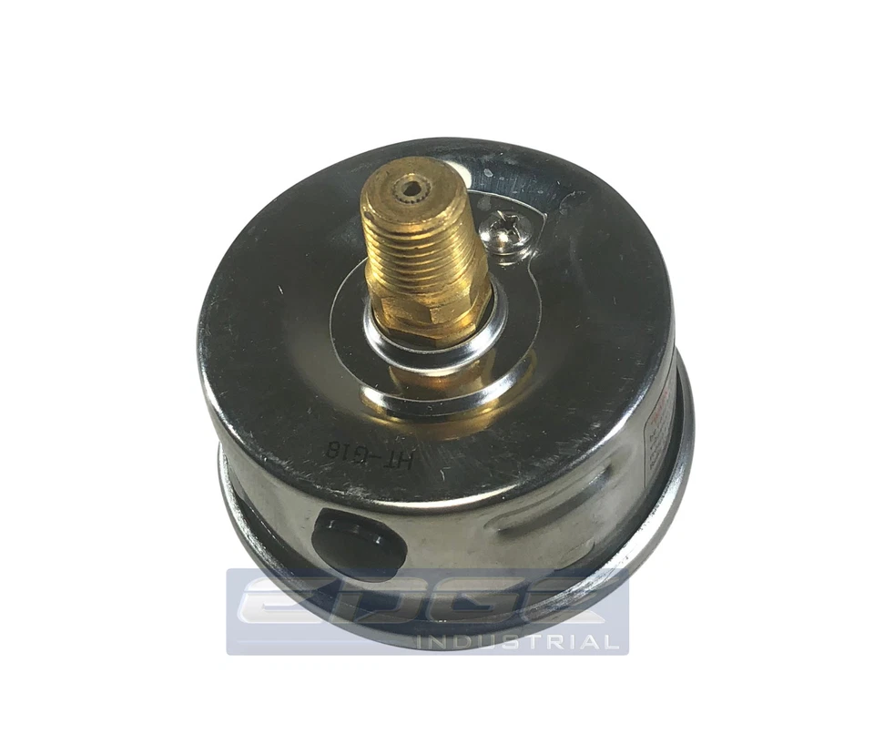 10 PACK LIQUID FILLED PRESSURE GAUGE 0-100 PSI, 2" FACE, 1/4" BACK MOUNT - Image 3 of 3