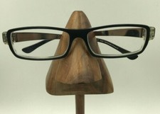 Face A Face Paris Nueva 3 011 Black Silver Rectangle Sunglasses FRAMES ONLY