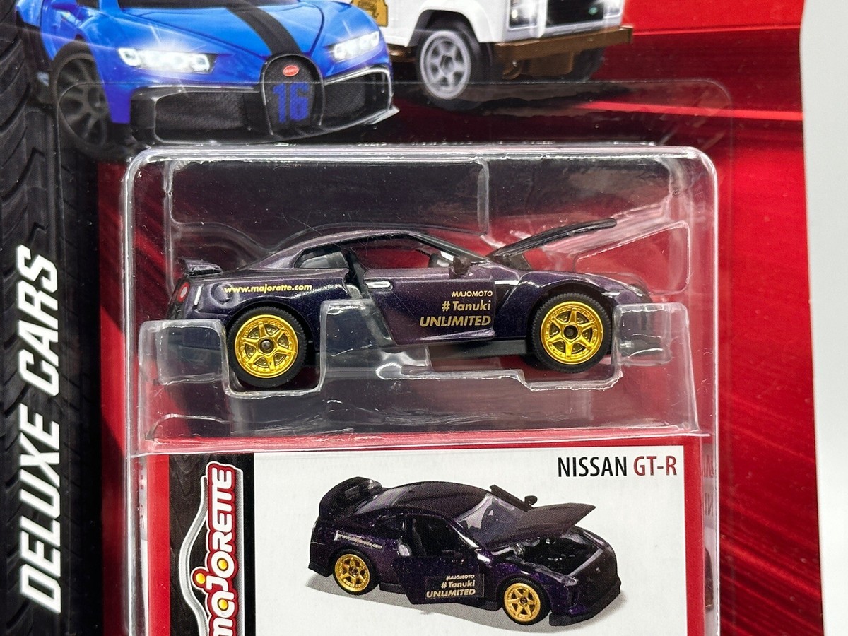 レア！　マジョレット　R35GTR majorette NISSAN GT-R 35☆purple; Chase gold rims;opening
