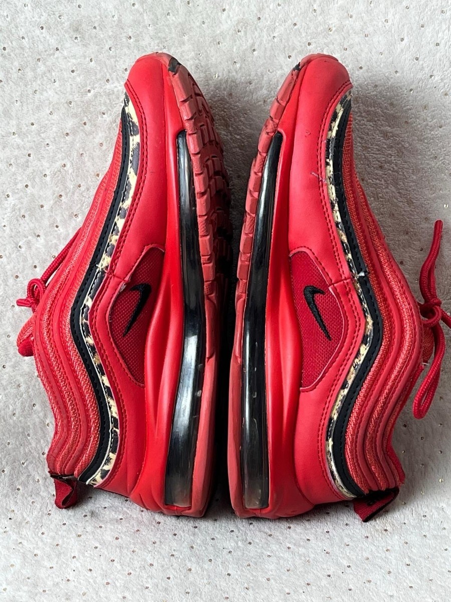 Nike Air Max 97 Leopard Pack University Red Black AQ0655 600