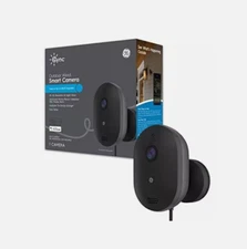 GE Smart Outdoor Security Camera, 2K HD Camera, Weather-Resistant, Night Vision