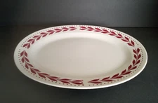 HOMER LAUGHLIN Hemlock Red 13" Platter