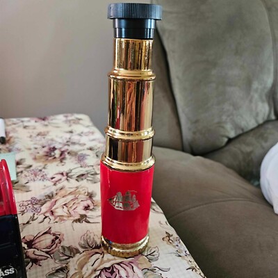 Vintage Old Spice Telescope Decanter After Shave Lotion (Empty)