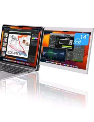P1M-16.2 Laptop Screen Extender Portable Monitor 14'' for 16.2 Mac/Chrome Book